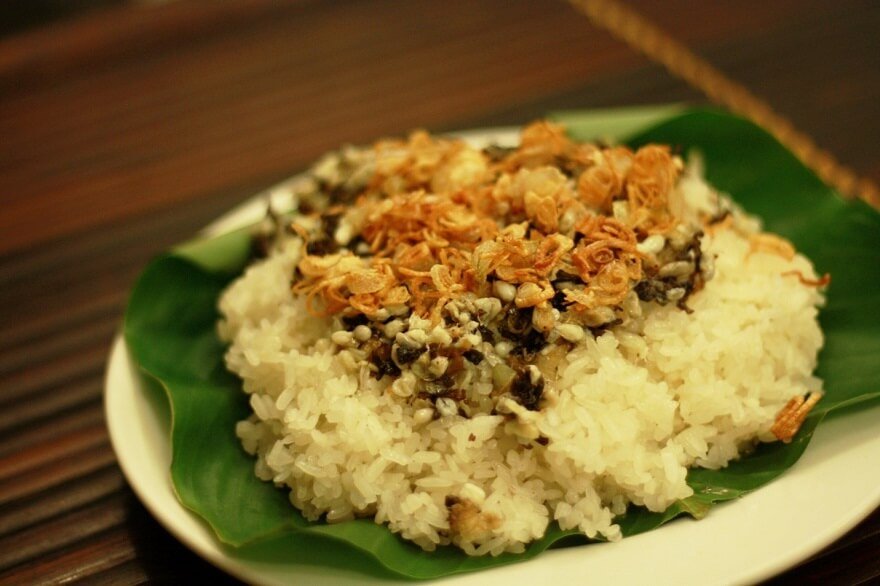 Xôi trứng kiến Ninh Bình