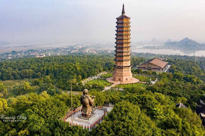 Khám phá chùa Bái Đính Ninh Bình - Ngôi chùa gắn liền với nhiều kỷ lục 34 Hình ảnh chùa Bái Đính