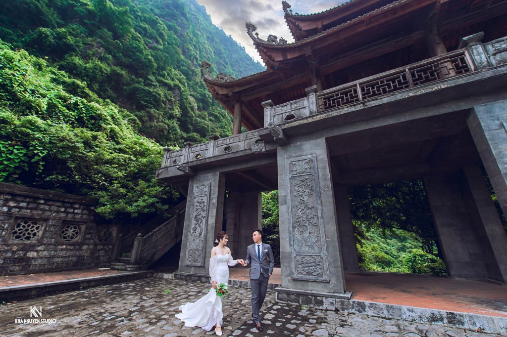 chụp ảnh cưới ở Tràng An Ninh Bình