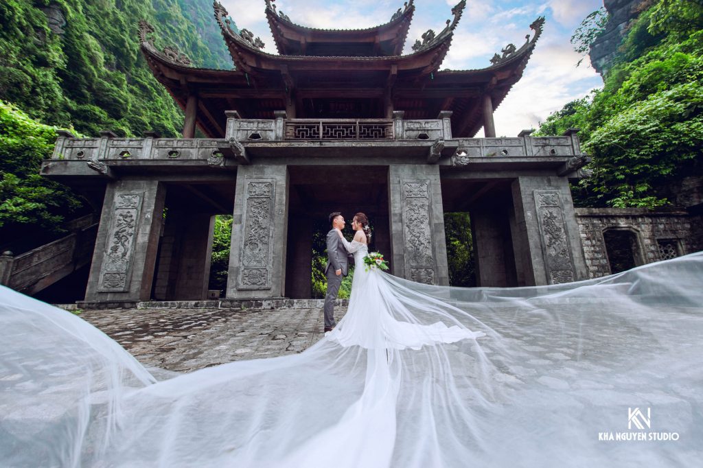 chụp ảnh cưới ở Tràng An Ninh Bình