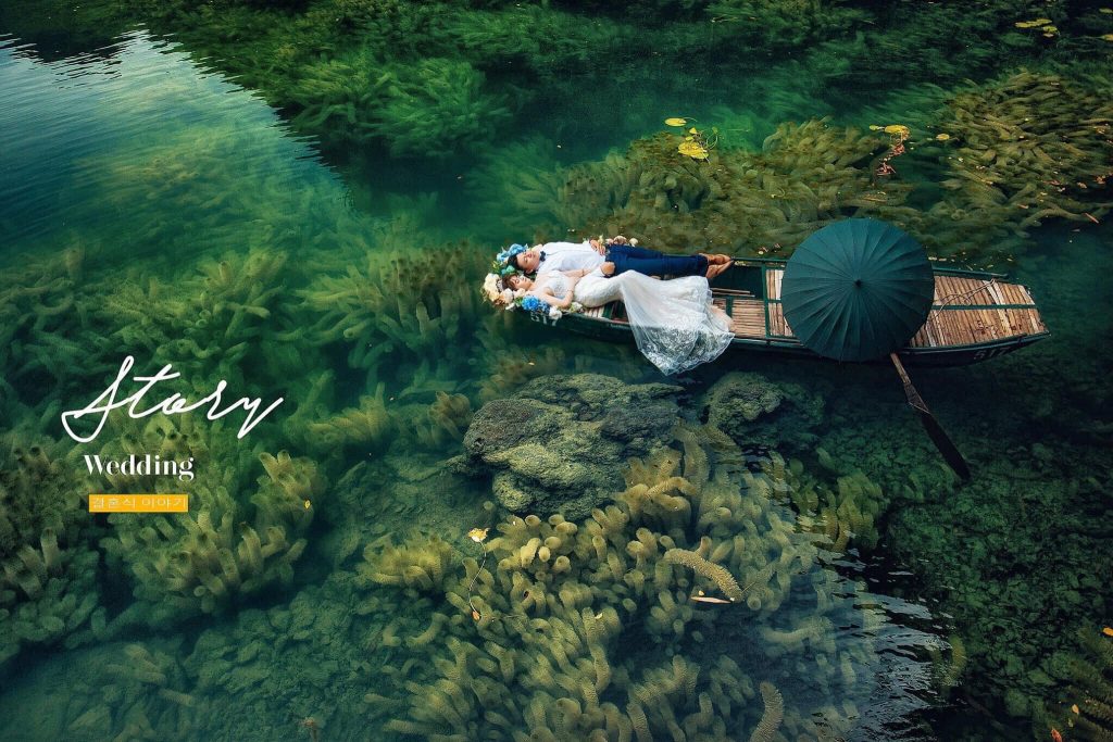 chụp ảnh cưới ở Tràng An Ninh Bình