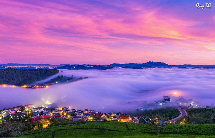 Thành phố trong sương Đà Lạt