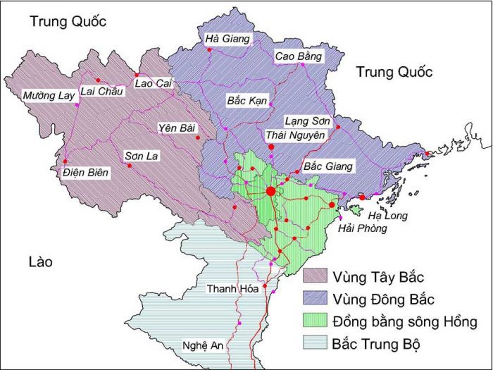 Du lịch Điện Biên - Khám phá ký ức huyền thoại 8 Bản đồ vị trí Điện Biên