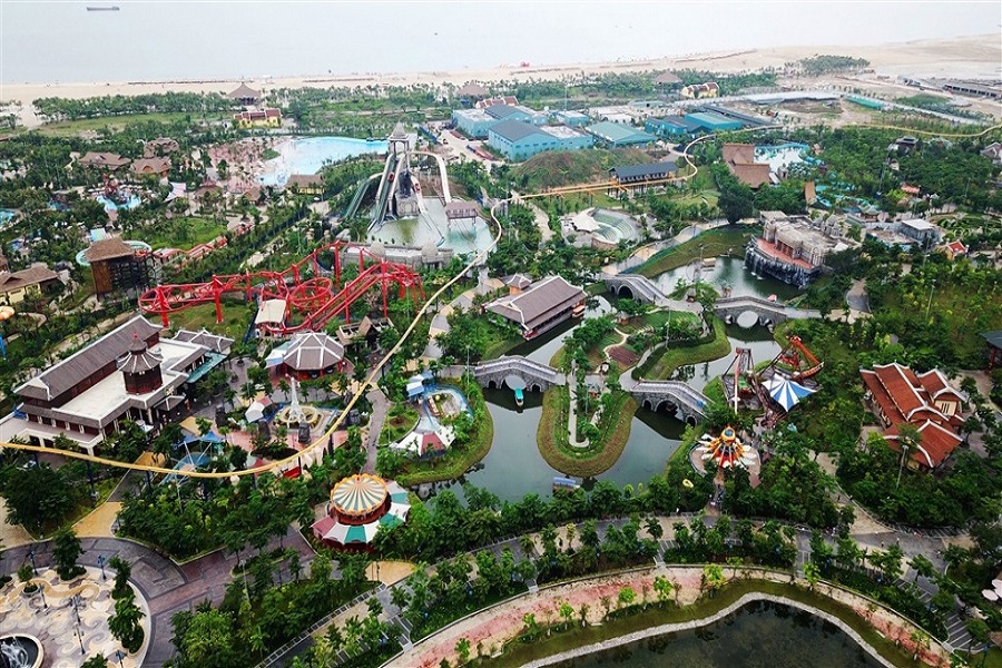 Toàn cảnh khu vui chơi Sun World Hạ Long