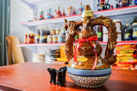 Rượu bầu đá Bình Định đặc sản