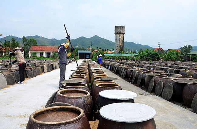 Cơ sở sản xuất nước mắm cá cơm