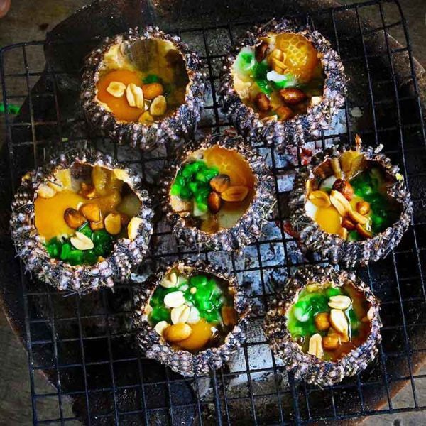 Đặc sản Phú Quốc - Nhum biển nướng