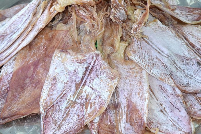 Mực khô Quảng Bình