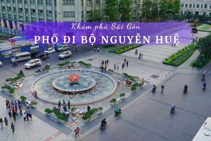 Phố đi bộ Nguyễn Huệ TPHCM