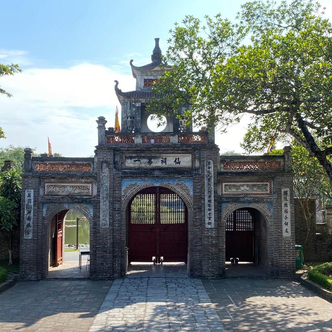 Ngự triều di quy - đình Cổ Loa