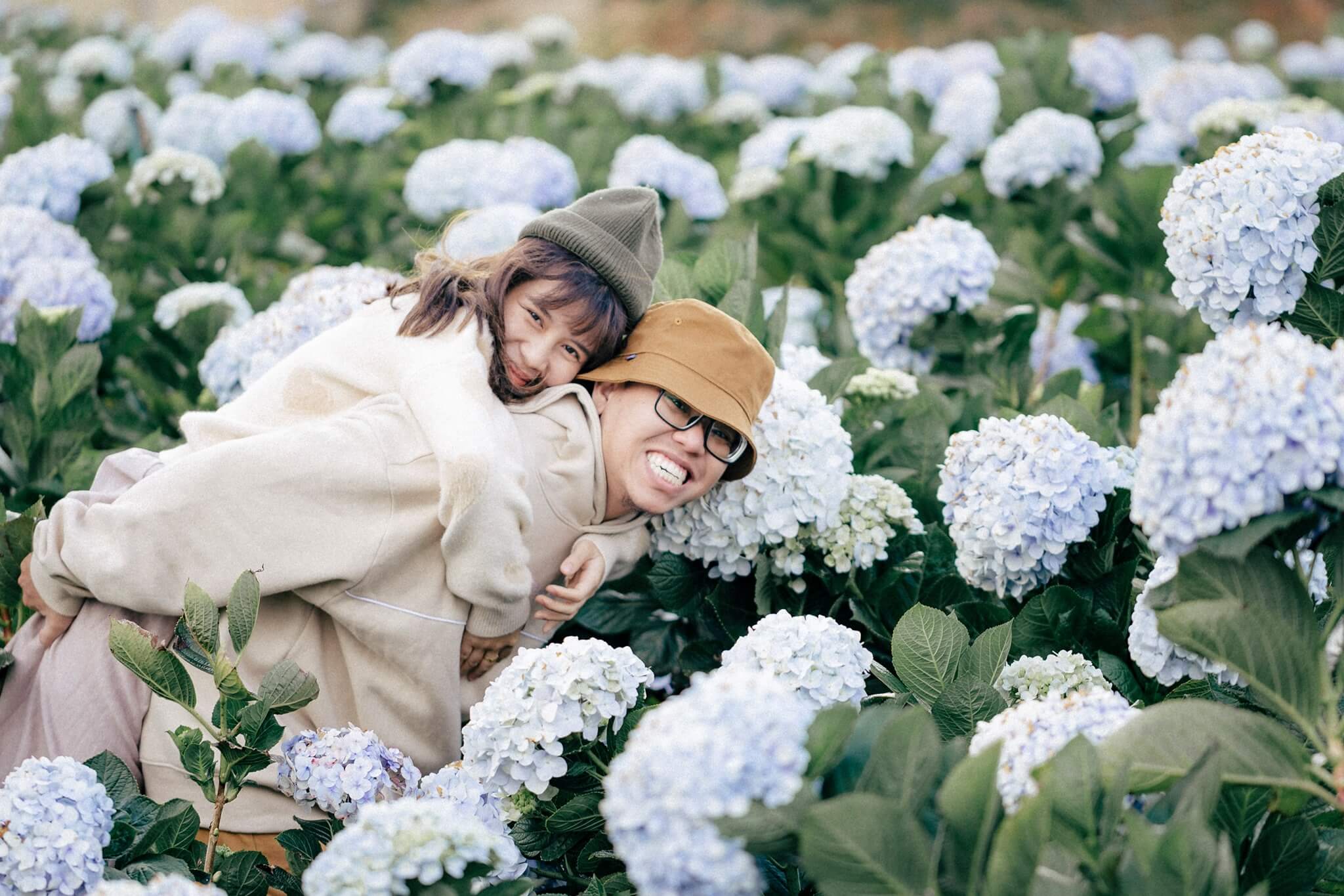 Bản đồ từ Chợ Đà Lạt đến vườn hoa cẩm tú cầu làng Đất Sét