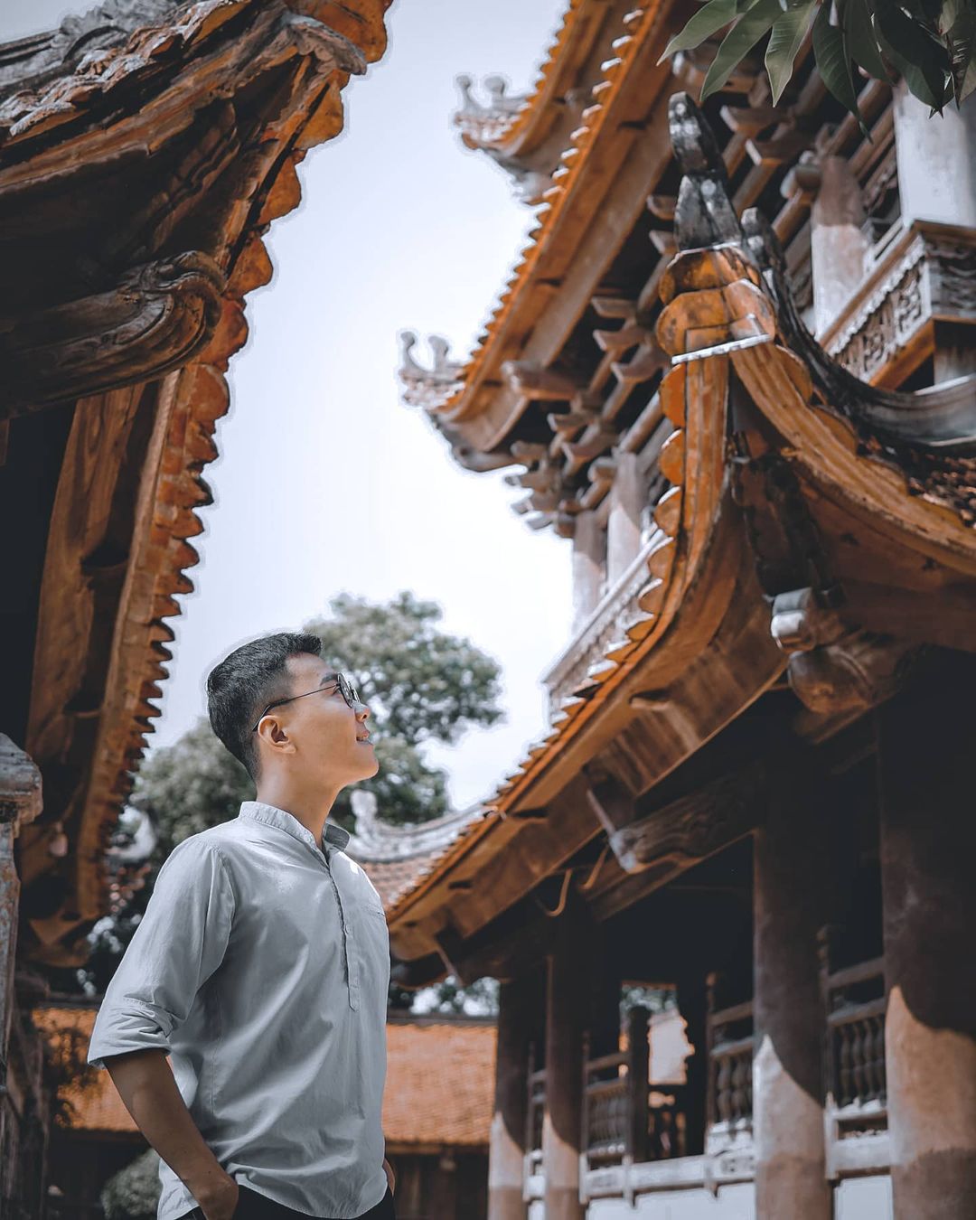 Gác chuông chùa Keo