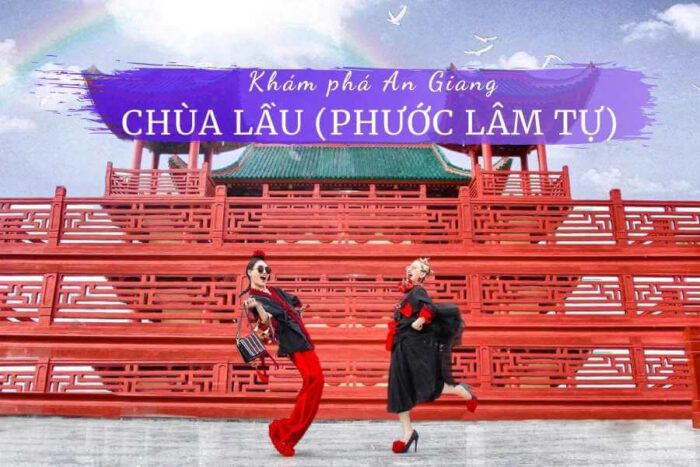 Khám phá chùa Lầu: Hòn ngọc "đỏ rực" giữa lòng An Giang 11 Chùa Lầu Chùa Phước Lâm