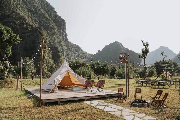 Cắm trại Ninh Bình Chill cùng nắng
