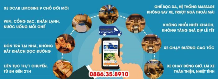 Dịch vụ cho thuê xe limousine Hà Nội Hải Phòng chất lượng, giá rẻ 5 Chi tiết các tiện ích của dịch vụ đặt xe Limousine Hà Nội Hải Phòng tại Vé điện tử