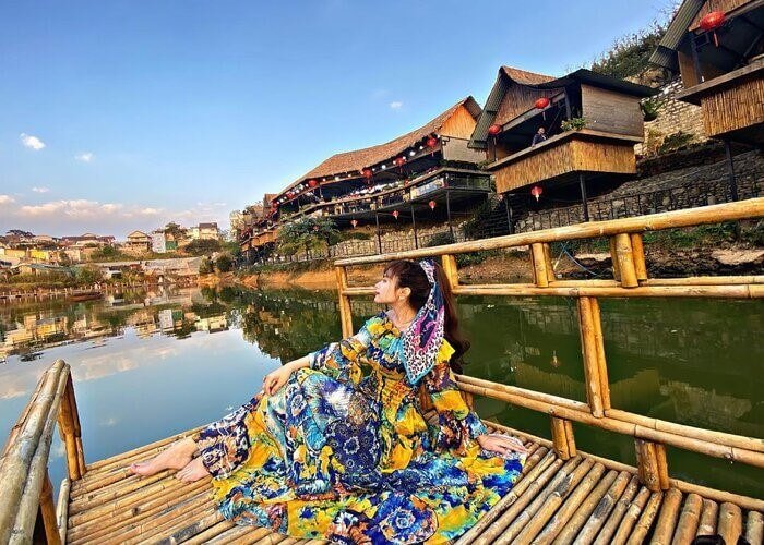 Góc sống ảo tại An Sơn Hồ Đà Lạt được du khách yêu thích