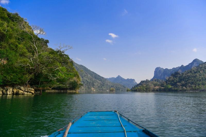 Landscape of Ba Be lake