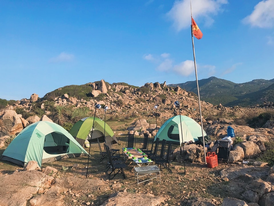 A Journey Into the Wilderness: Exploring Nui Chua National Park 12 Camping in Nui Chua National Park - Photo: @thochupanhquynh