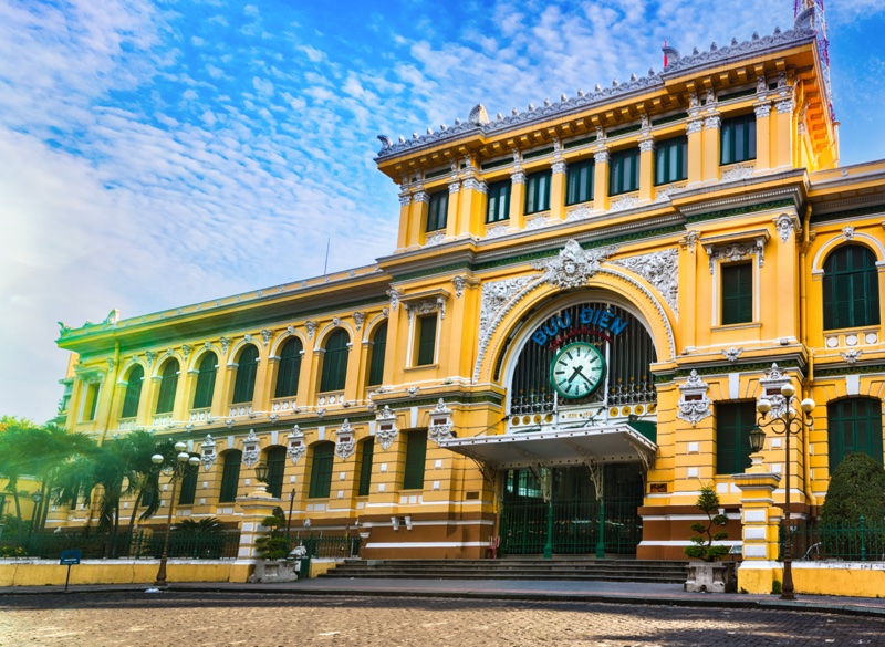 Central Post Office in HCM city