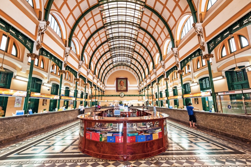 Central Post Office in Ho Chi Minh City