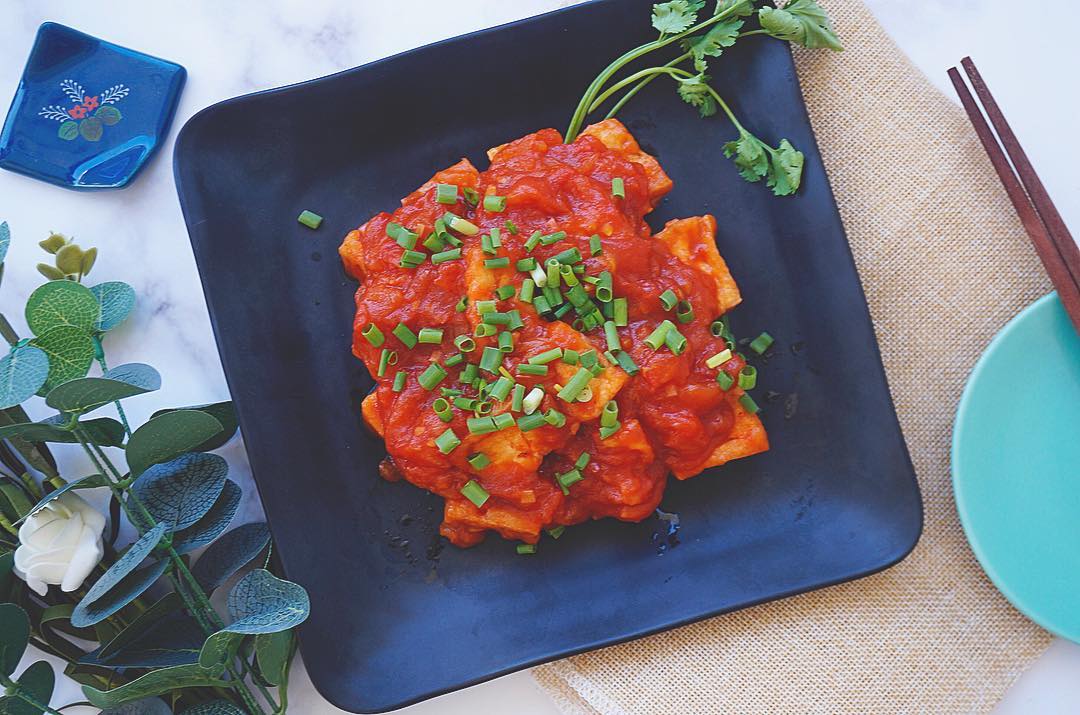 5 Delicious Vietnamese Vegetarian Dishes 6 Dau Sot Ca Chua - Photo: @ghedaumauxanh