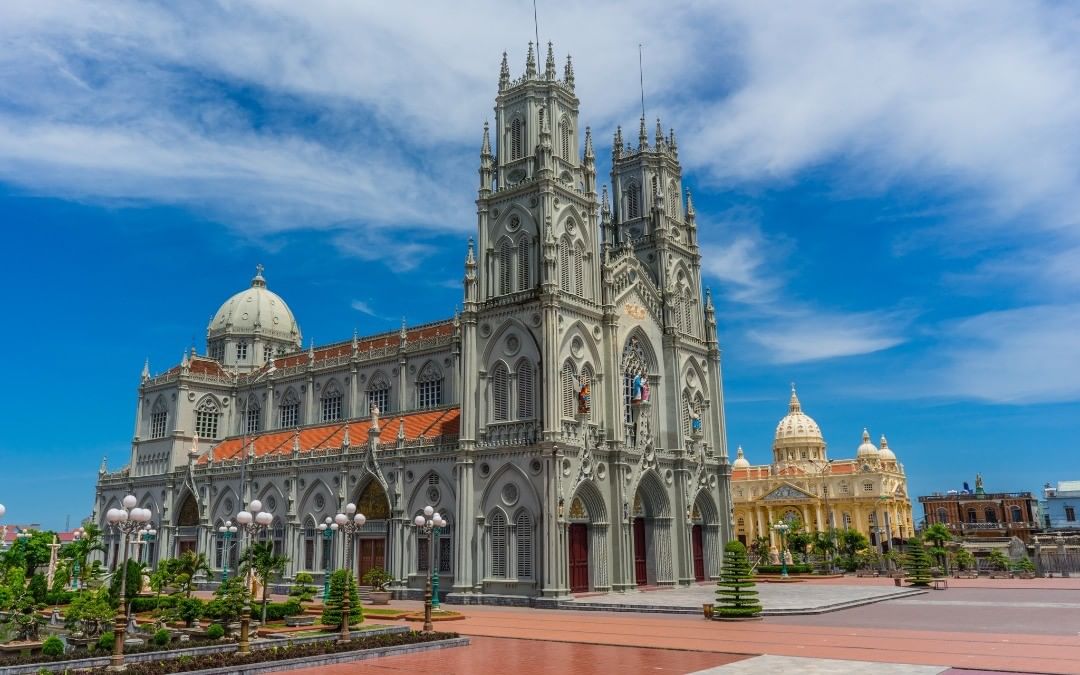 Exploring Roman Catholicism in Vietnam: A Spiritual Journey 4 Kien Lao Church, Nam Dinh Province