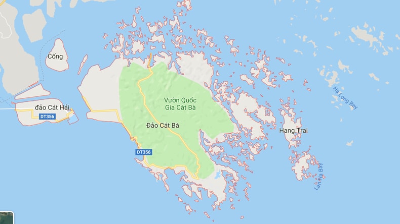 Lan Ha Bay Area Map