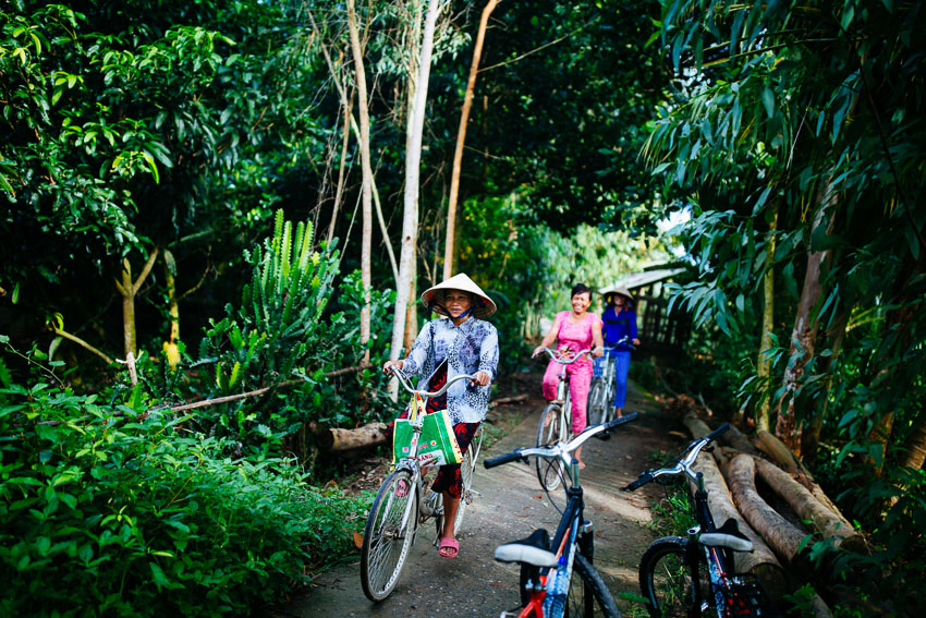 Cycling Mekong Delta