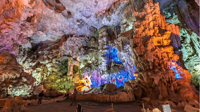 Inside Sung Sot Cave