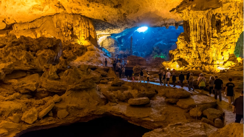 You have to see to believe how big Sung Sot Cave is!