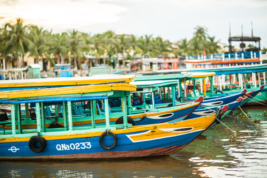 Boats in Hoi An