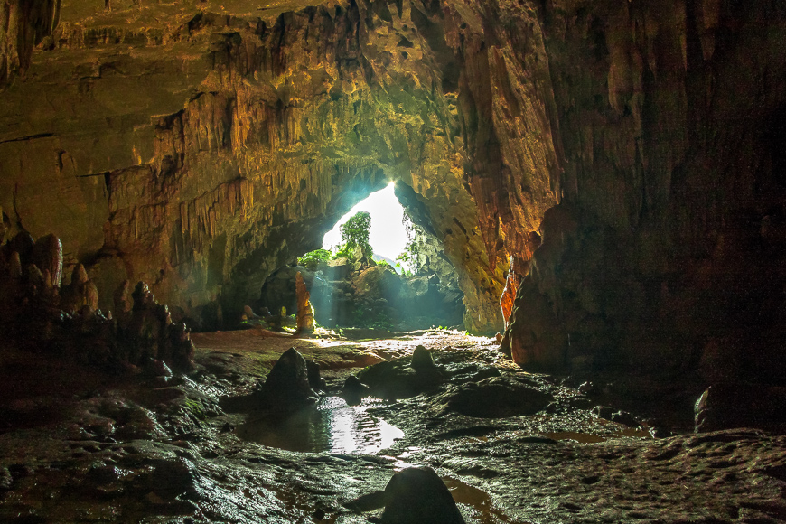 A Complete Guide to Phong Nha: Discover Vietnam's Adventure Haven 8 Entrance to Rat Cave in the Tu Lan cave system.