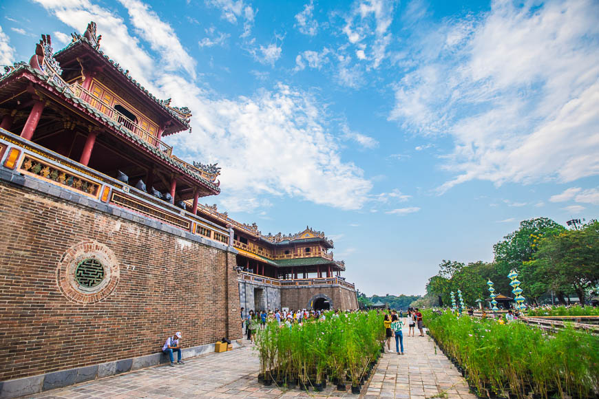 The Noon Gate of the Hue Citadel