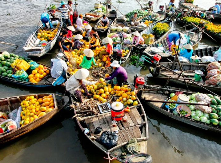 Cai Rang Floating Market