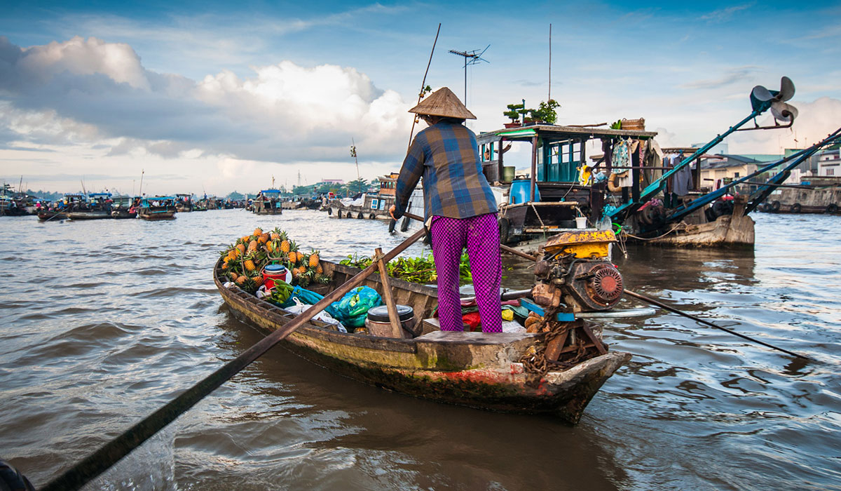 Cai Rang Floating Market