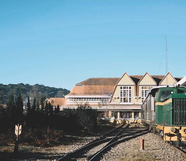 Art Deco Style at Dalat Railway Station