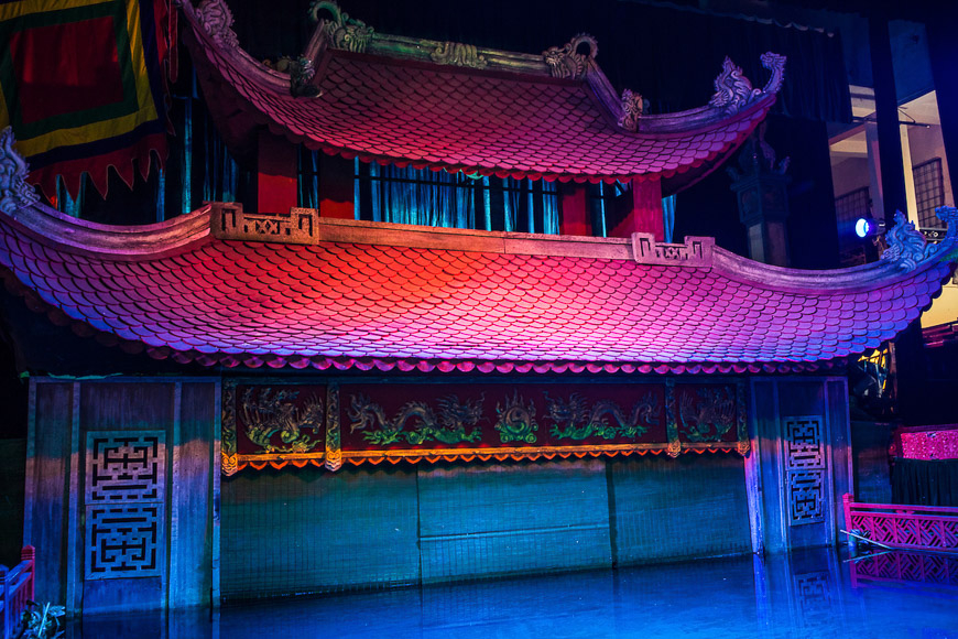 Water puppet stage