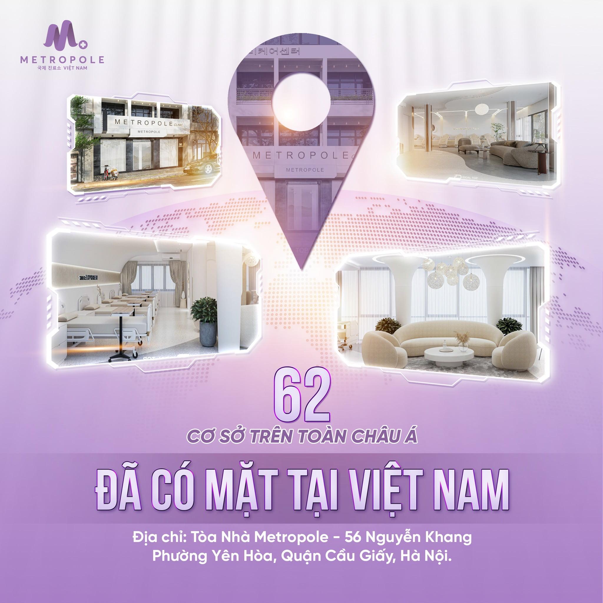 Metropole Clinic - Chuỗi công nghệ thẩm mỹ viện đẳng cấp 5 sao